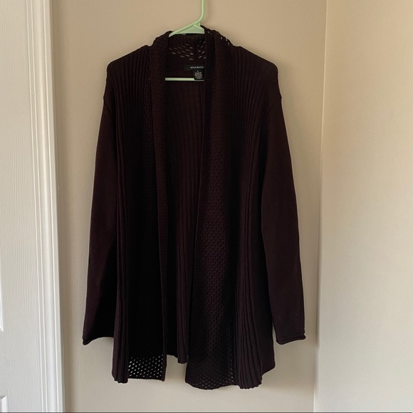 89th & Madison Brown Cardigan - Picture 2 of 11